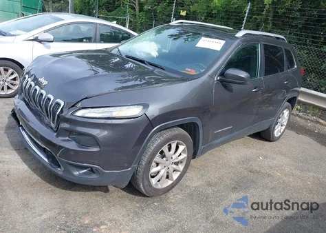2014 Jeep Cherokee Limited from USA, damaged, VIN 1C4PJLDS5EW298879